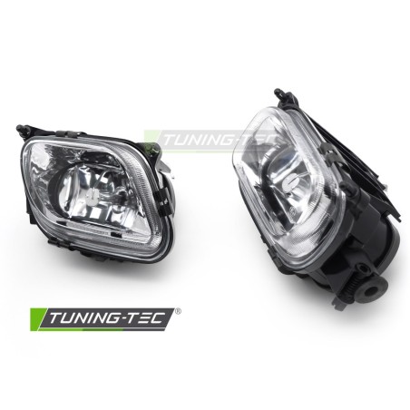 FOG LIGHTS CLEAR fits MERCEDES W210 95-99 / A208 99-03 / C208 97-02 / SLK R170 96-04 FOG LIGHTS CLEAR fits MERCEDES W210 95-99 / A208 99-03 / C208 97-02 / SLK R170 96-04