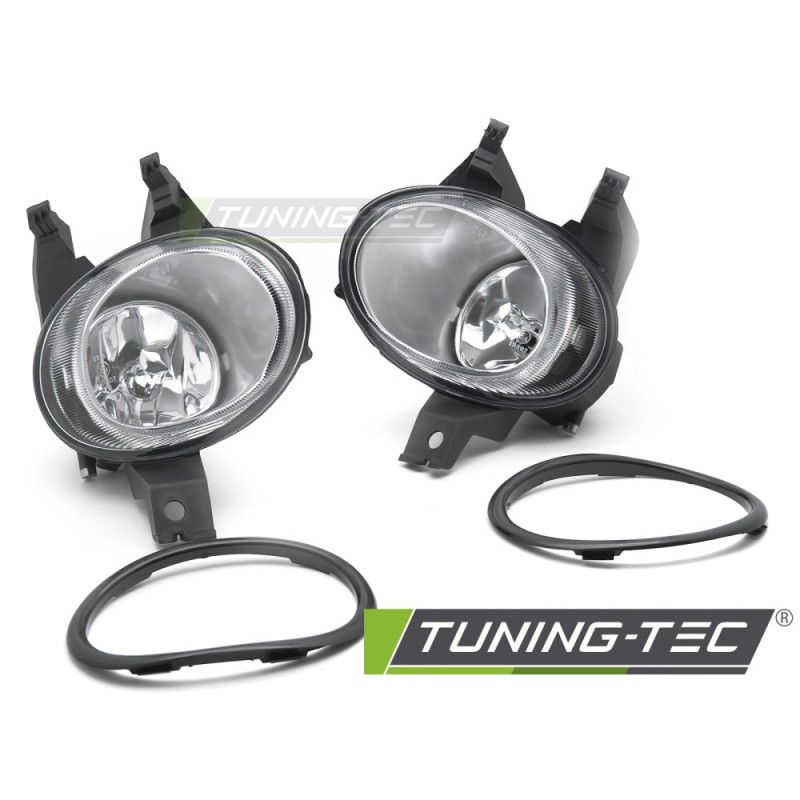 FOG LIGHTS CLEAR fits PEUGEOT 206 98-07 / 206 CC 98-07