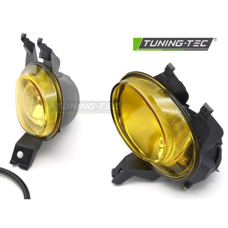 FOG LIGHTS YELLOW fits PEUGEOT 206 98-07 / 206 CC 98-07 FOG LIGHTS YELLOW fits PEUGEOT 206 98-07 / 206 CC 98-07