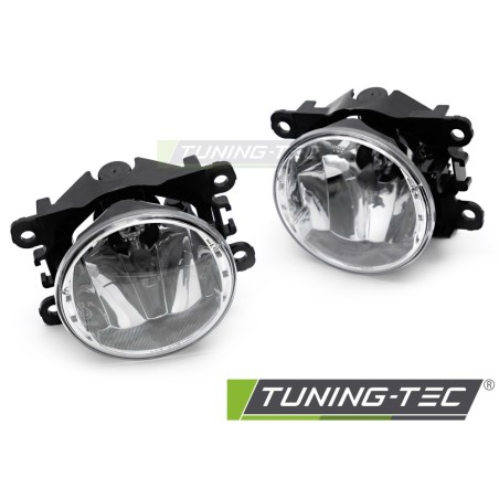 FOG LIGHTS CLEAR fits RENAULT CLIO 12-19 / CAPTUR / KANGOO / FLUENCE / MEGANE / TRAFIC DACIA LOGAN / SANDERO FOG LIGHTS CLEAR fits RENAULT CLIO 12-19 / CAPTUR / KANGOO / FLUENCE / MEGANE / TRAFIC DACIA LOGAN / SANDERO