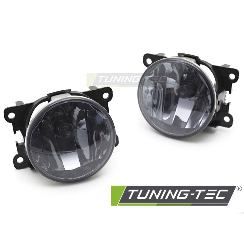 FOG LIGHTS SMOKE fits PEUGEOT 207 09-12 / 208 12-15 CITROEN C3 PICASSO / C4 CACTUS
