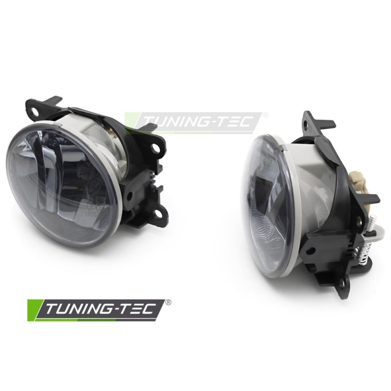 FOG LIGHTS SMOKE fits PEUGEOT 207 09-12 / 208 12-15 CITROEN C3 PICASSO / C4 CACTUS