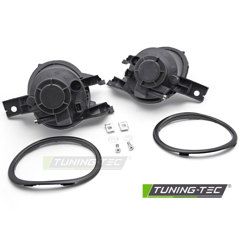 FOG LIGHTS SMOKE fits PEUGEOT 206 98-07 / 206 CC 98-07