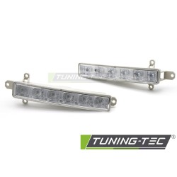FOG LIGHTS CLEAR LED fits PEUGEOT 107 12-14 / 108 14-22 / 308 13-17 / PARTNER 12-18