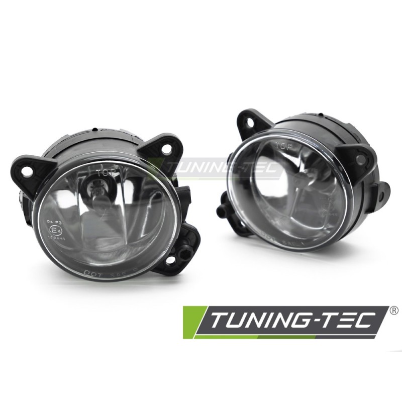 FOG LIGHTS CLEAR fits VW POLO 05-09 / T5 03-09 / CRAFTER 06-11 / TOUAREG 06-10 SKODA FABIA 04-09 / PRAKTIK / ROOMSTER