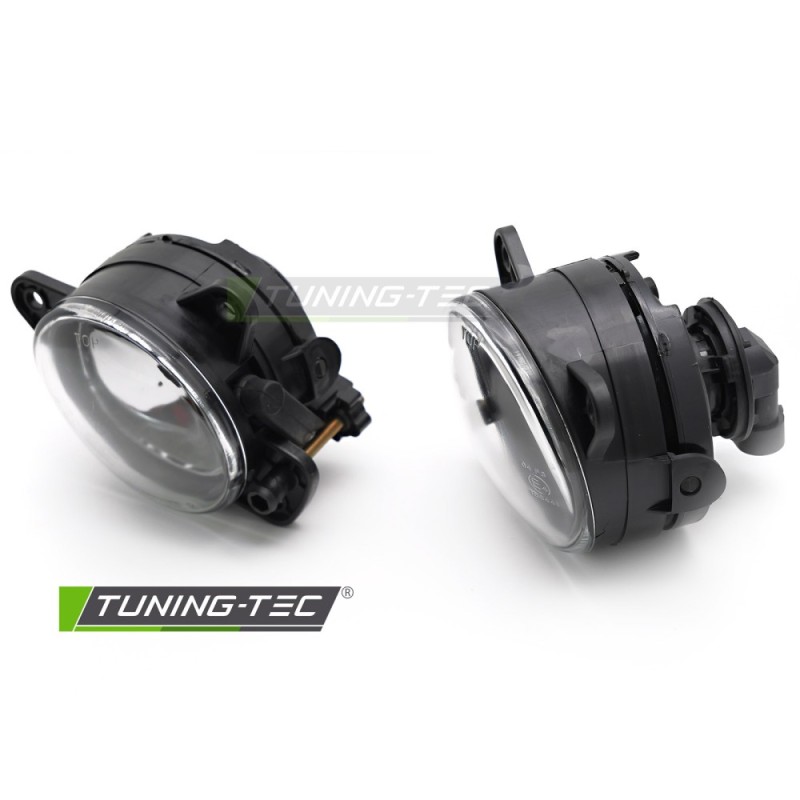 FOG LIGHTS CLEAR fits VW POLO 05-09 / T5 03-09 / CRAFTER 06-11 / TOUAREG 06-10 SKODA FABIA 04-09 / PRAKTIK / ROOMSTER