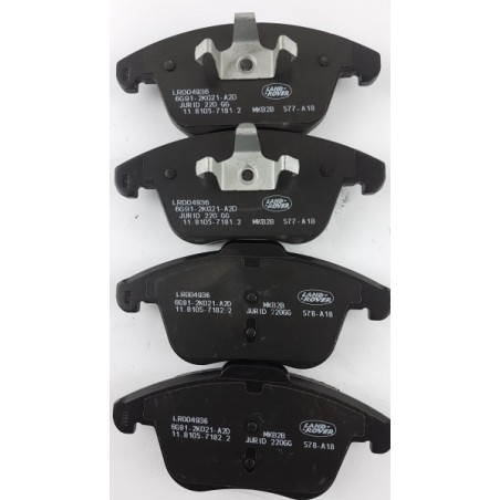Plaquettes De Freins LAND ROVER LR004936 Pièce d'origine oem Plaquettes De Freins LAND ROVER LR004936 Pièce d'origine oem