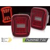 JEEP WRANGLER YJ 91-96 / TJ 96-06 RED WHITE LED JEEP WRANGLER YJ 91-96 / TJ 96-06 RED WHITE LED