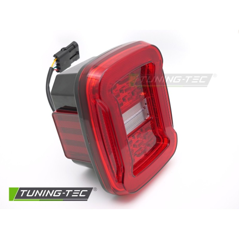 JEEP WRANGLER YJ 91-96 / TJ 96-06 RED WHITE LED