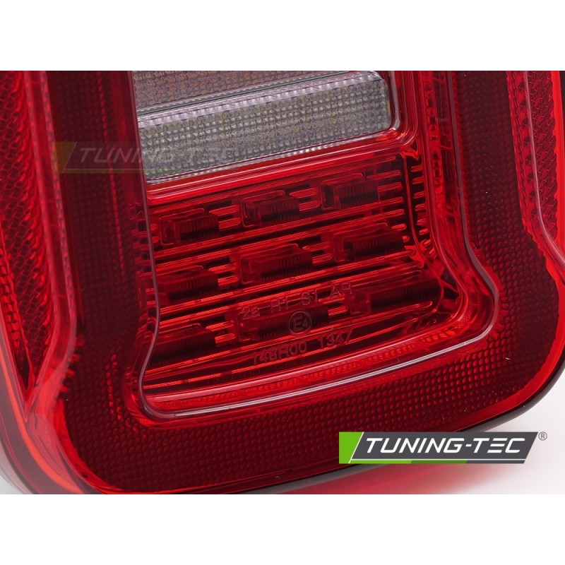 JEEP WRANGLER YJ 91-96 / TJ 96-06 RED WHITE LED
