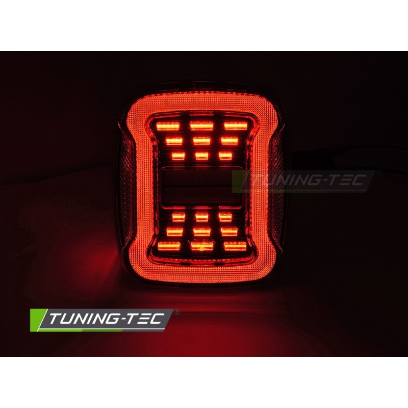 JEEP WRANGLER YJ 91-96 / TJ 96-06 RED WHITE LED