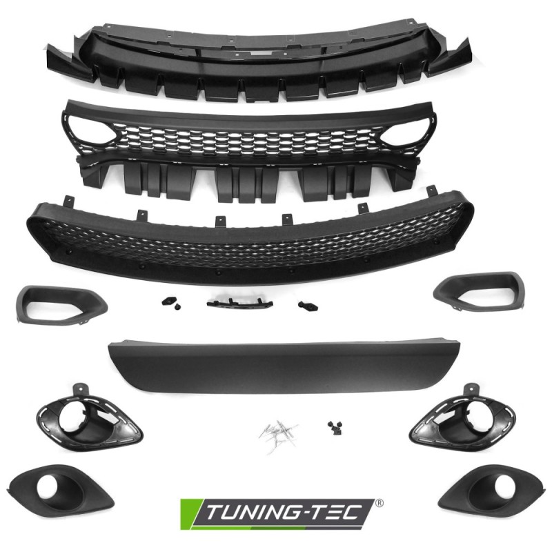 FRONT BUMPER SPORT W/FOG HOLE fits DODGE CHARGER 19-23