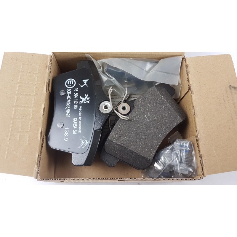Plaquettes De Freins PEUGEOT/CITROEN 1636411280  Pièce d'origine oem