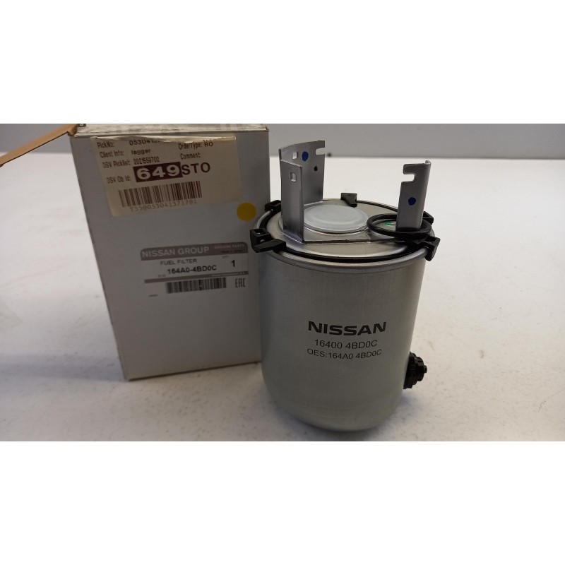 Filtre À Carburant NISSAN 164A04BD0C  Pièce d'origine oem