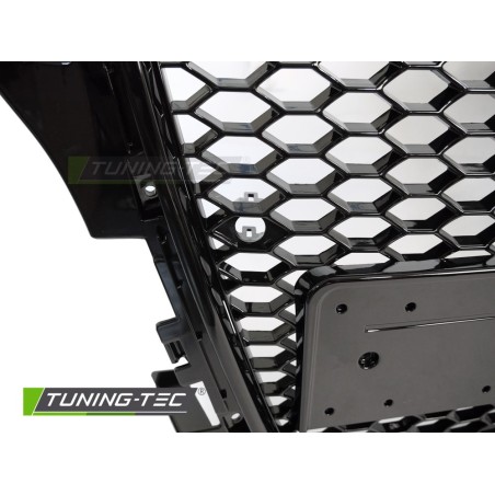 GRILLE SPORT GLOSSY BLACK PDC fits AUDI A3 (8P) SPORT 08-12 GRILLE SPORT GLOSSY BLACK PDC fits AUDI A3 (8P) SPORT 08-12