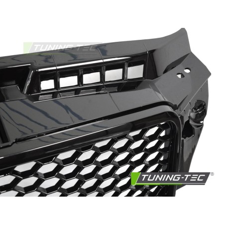 GRILLE SPORT GLOSSY BLACK PDC fits AUDI A3 (8P) SPORT 08-12 GRILLE SPORT GLOSSY BLACK PDC fits AUDI A3 (8P) SPORT 08-12