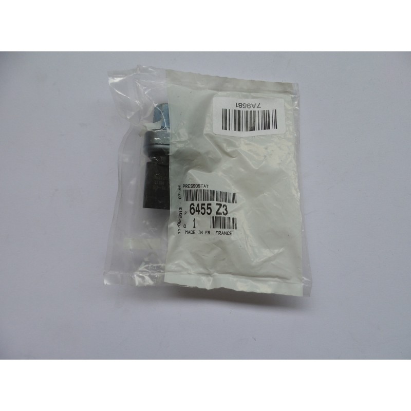 Commutateur De Pression Pour Climatisation PEUGEOT/CITROEN 6455Z3  Pièce d'origine oem