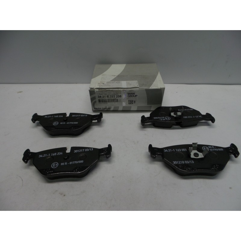 Plaquettes De Freins BMW 34216761238 6761238 Pièce d'origine oem