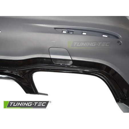 REAR BUMPER SPORT PDC BLACK fits MERCEDES W213 4D 20-23 REAR BUMPER SPORT PDC BLACK fits MERCEDES W213 4D 20-23