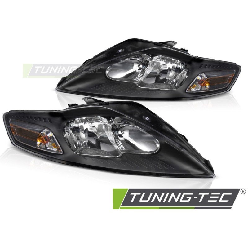 HEADLIGHTS BLACK fits FORD MONDEO 07-10