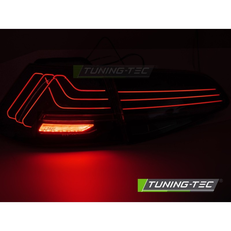 LED TAIL LIGHTS LASER SMOKE LED SEQ fits VW GOLF 7 13-19