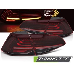 LED TAIL LIGHTS LASER RED LED SEQ fits VW GOLF 7 13-19