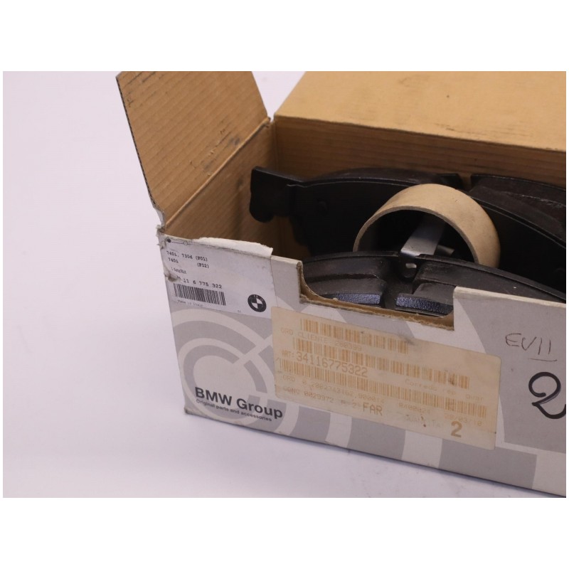 Plaquettes De Freins BMW 34116775322 6775322 Pièce d'origine oem