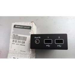 Prise USB/AUX RENAULT 280231553R  Pièce d'origine oem