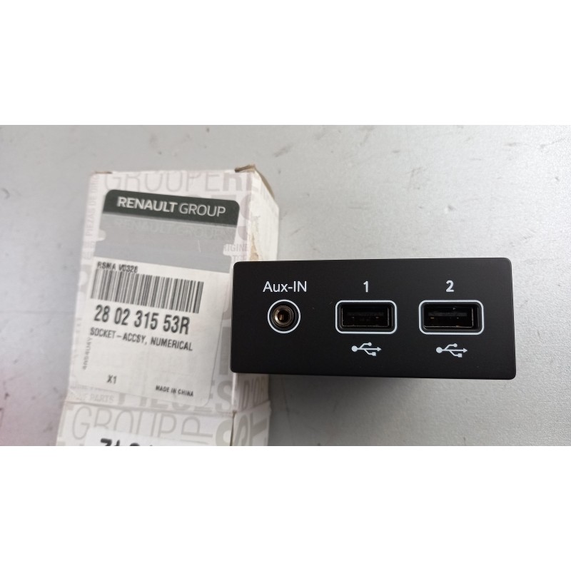 Prise USB/AUX RENAULT 280231553R  Pièce d'origine oem