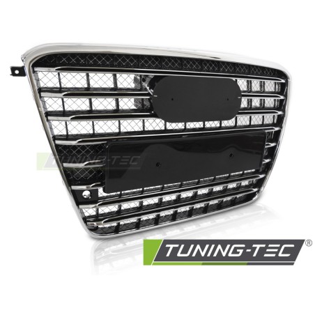 GRILLE SPORT BLACK CHROME PDC fits AUDI A8 D4 09-13