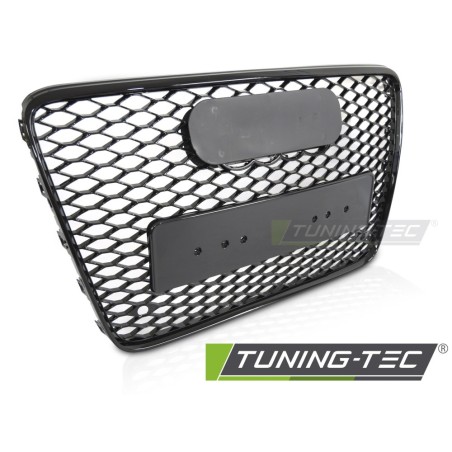 GRILLE SPORT STYLE GLOSSY BLACK PDC fits AUDI Q7 4L 05-15