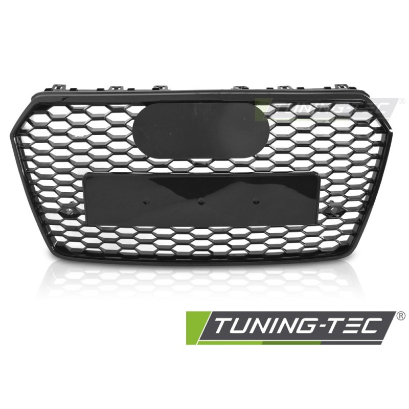 GRILLE SPORT GLOSSY BLACK PDC fits AUDI A7 C7 4G 14-18