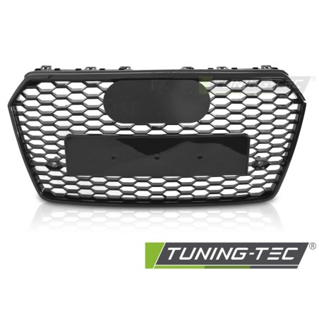 GRILLE SPORT GLOSSY BLACK PDC fits AUDI A7 C7 4G 14-18