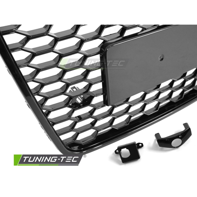 GRILLE SPORT GLOSSY BLACK PDC fits AUDI A7 C7 4G 14-18