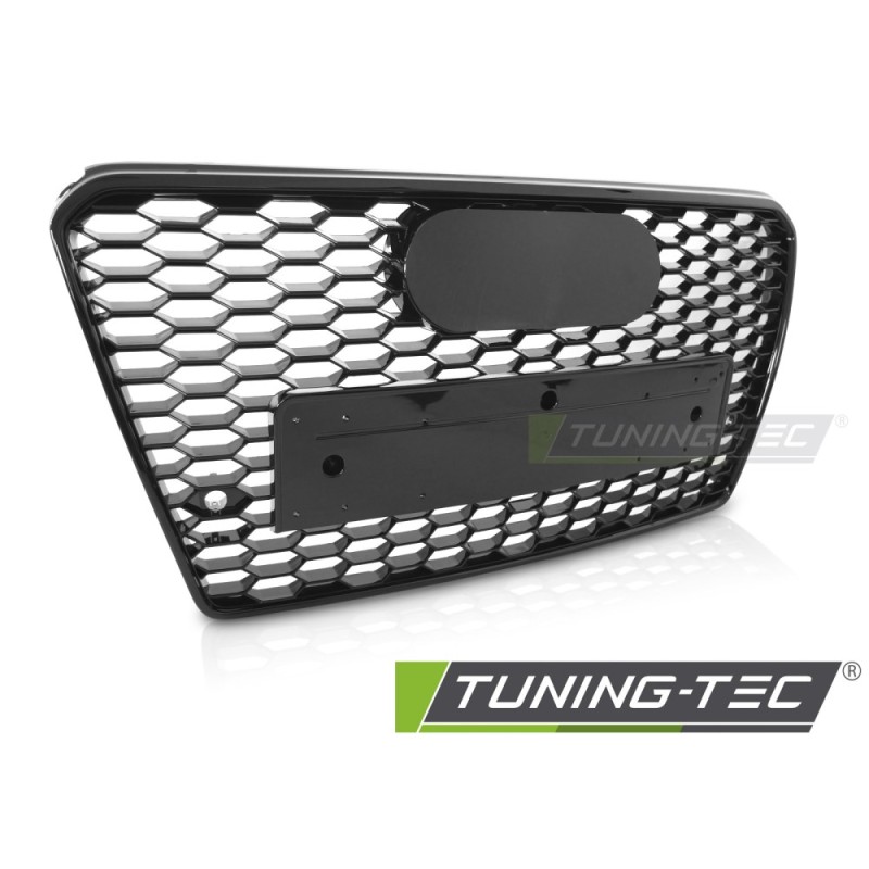 GRILLE SPORT GLOSSY BLACK PDC fits AUDI A7 C7 4G 10-14