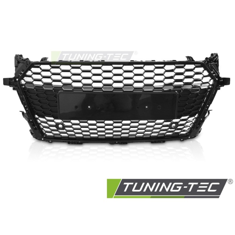 GRILLE SPORT STYLE GLOSSY BLACK PDC fits AUDI TT 8S 14-18