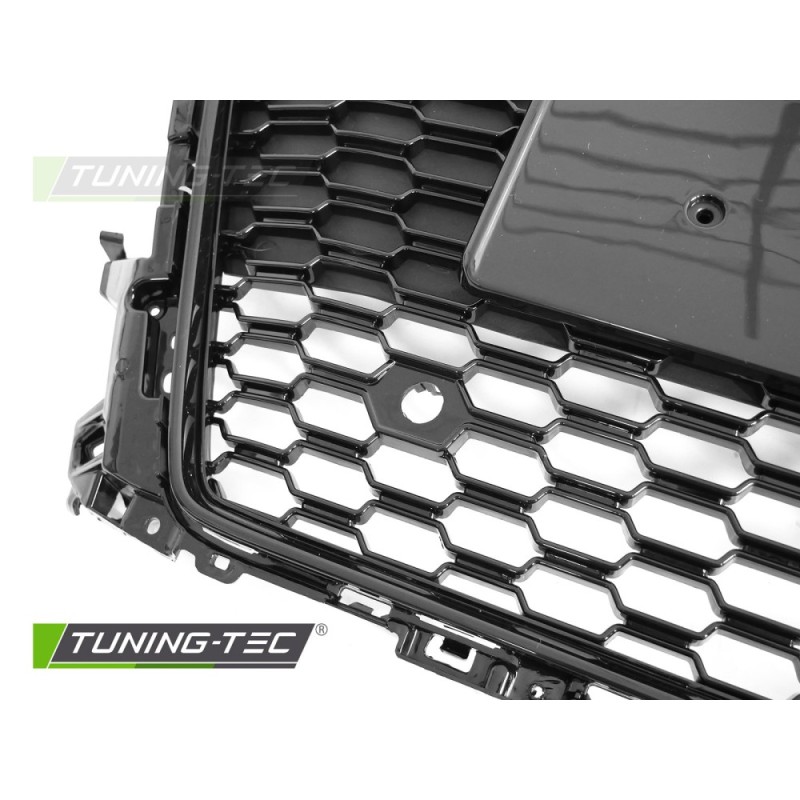 GRILLE SPORT STYLE GLOSSY BLACK PDC fits AUDI TT 8S 14-18