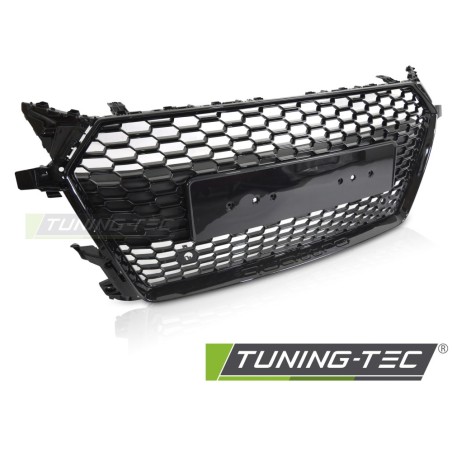 GRILLE SPORT STYLE GLOSSY BLACK PDC fits AUDI TT 8S 14-18