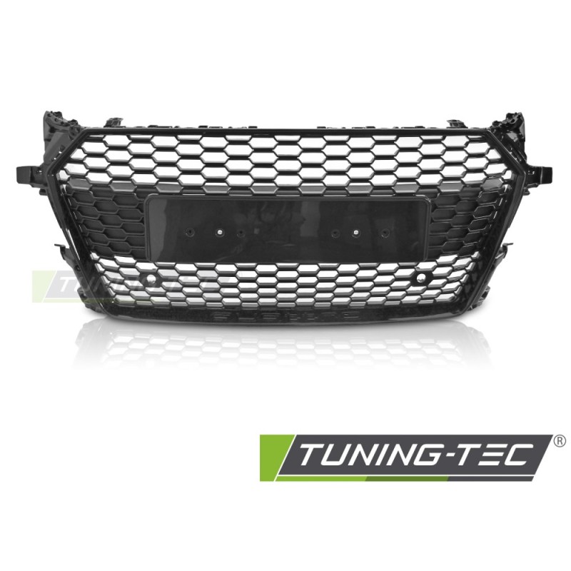GRILLE SPORT STYLE GLOSSY BLACK PDC fits AUDI TT 8S 14-18