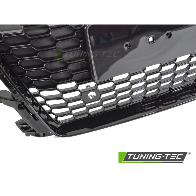 GRILLE SPORT STYLE GLOSSY BLACK PDC fits AUDI TT 8S 14-18