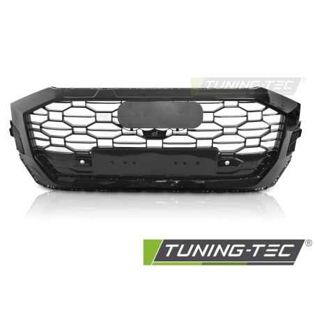 GRILLE SPORT STYLE GLOSSY BLACK PDC fits AUDI Q8 18-23