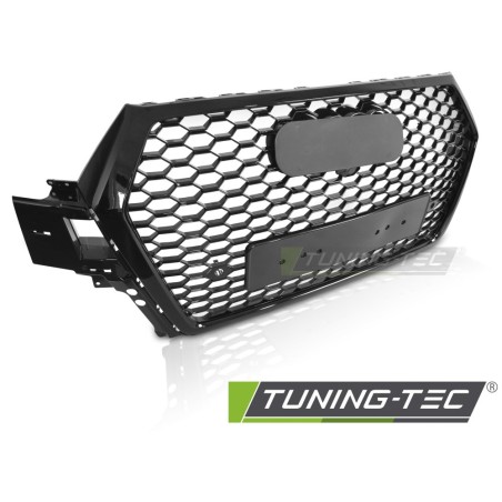 GRILLE SPORT STYLE GLOSSY BLACK PDC fits AUDI Q7 4M 15-19