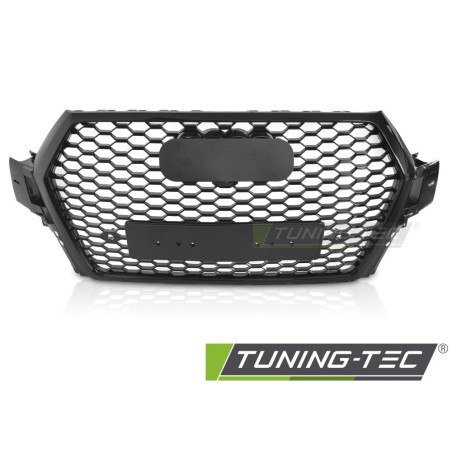 GRILLE SPORT STYLE GLOSSY BLACK PDC fits AUDI Q7 4M 15-19