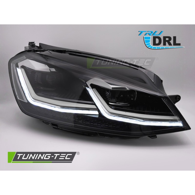 FULL LED HEADLIGHTS SILVER LINE DRL fits VW GOLF 7 11.12-17