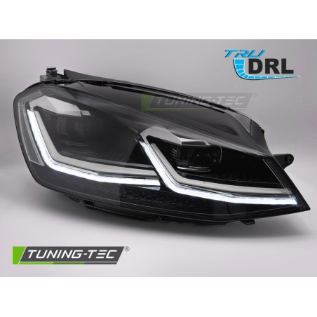 FULL LED HEADLIGHTS SILVER LINE DRL fits VW GOLF 7 11.12-17