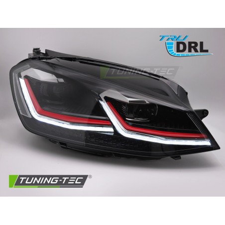 FULL LED HEADLIGHTS RED LINE DRL fits VW GOLF 7 11.12-17