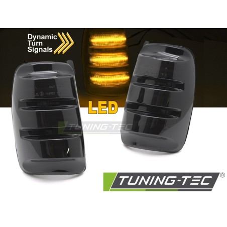 SIDE DIRECTION IN THE MIRROR SMOKE LED SEQ fits FORD TRANSIT 13-