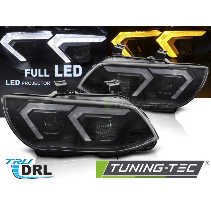 FULL LED HEADLIGHTS BLACK fits BMW E92 / E93 LCI 10-13
