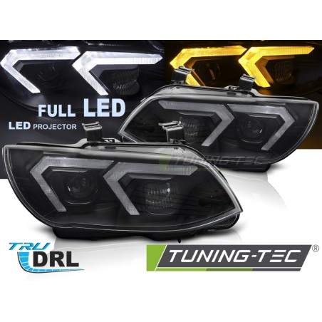 FULL LED HEADLIGHTS BLACK fits BMW E92 / E93 LCI 10-13