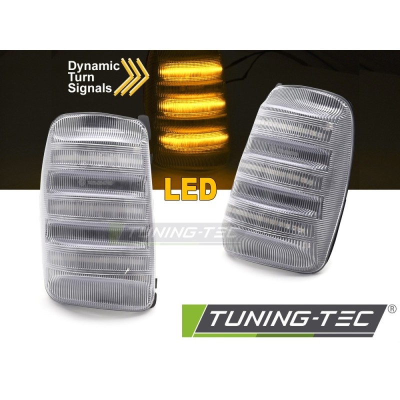 SIDE DIRECTION IN THE MIRROR WHITE LED SEQ fits FORD TRANSIT 13-